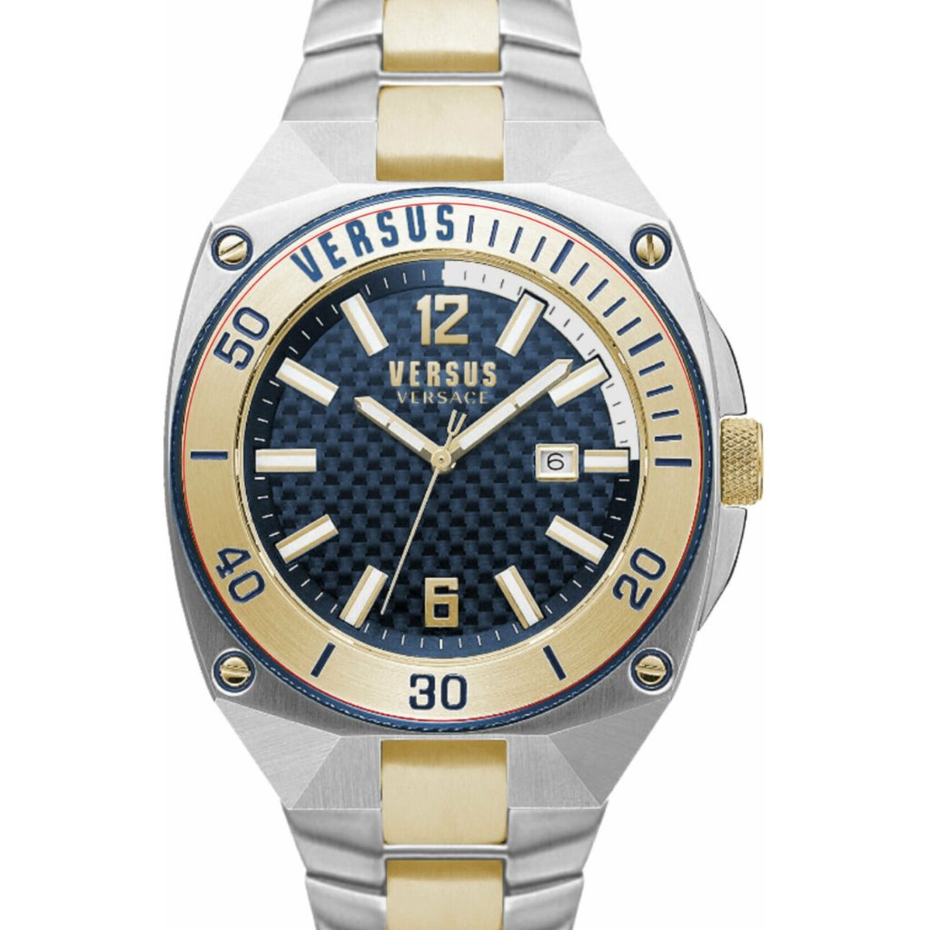 Versace Versus Stealth Men's Two Tone Watch